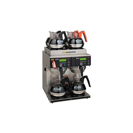 Axiom„¢ 12 Cup Auto Coffee Brewer With 6 Warmers, 4/2 Twin